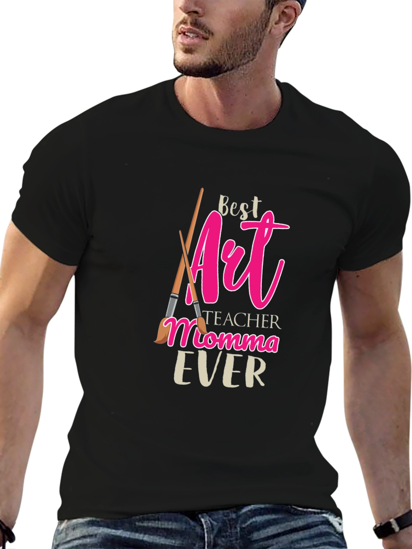 Best Art Teacher Momma Ever T-Shirt
