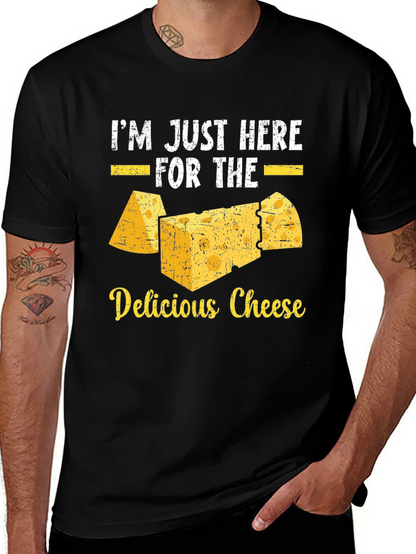 Delicious Cheese T-Shirt Funny Foodie Tee