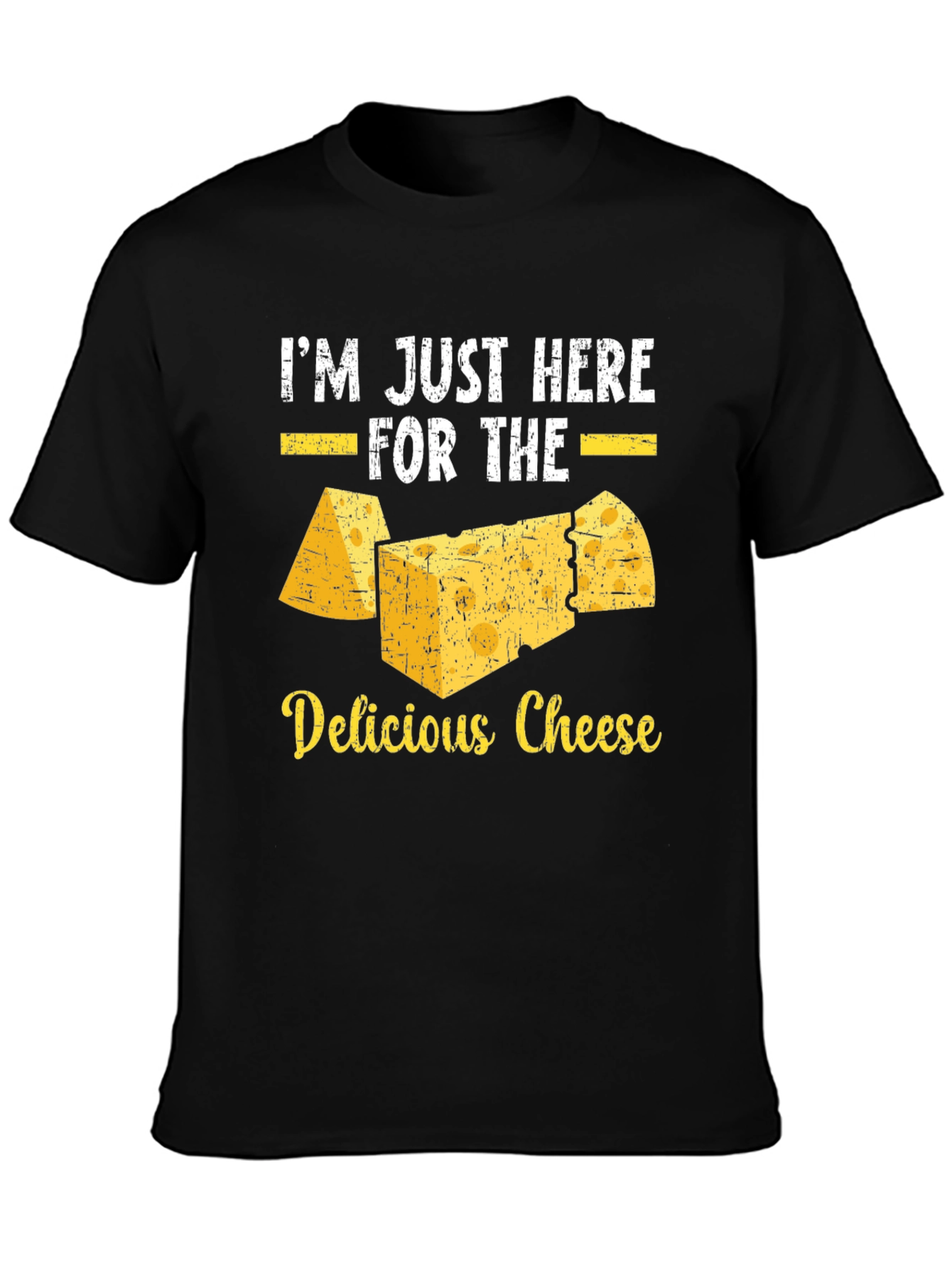 Delicious Cheese T-Shirt Funny Foodie Tee
