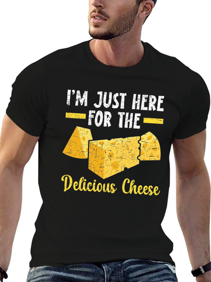 Delicious Cheese T-Shirt Funny Foodie Tee