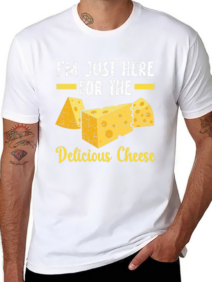 Delicious Cheese T-Shirt Funny Foodie Tee