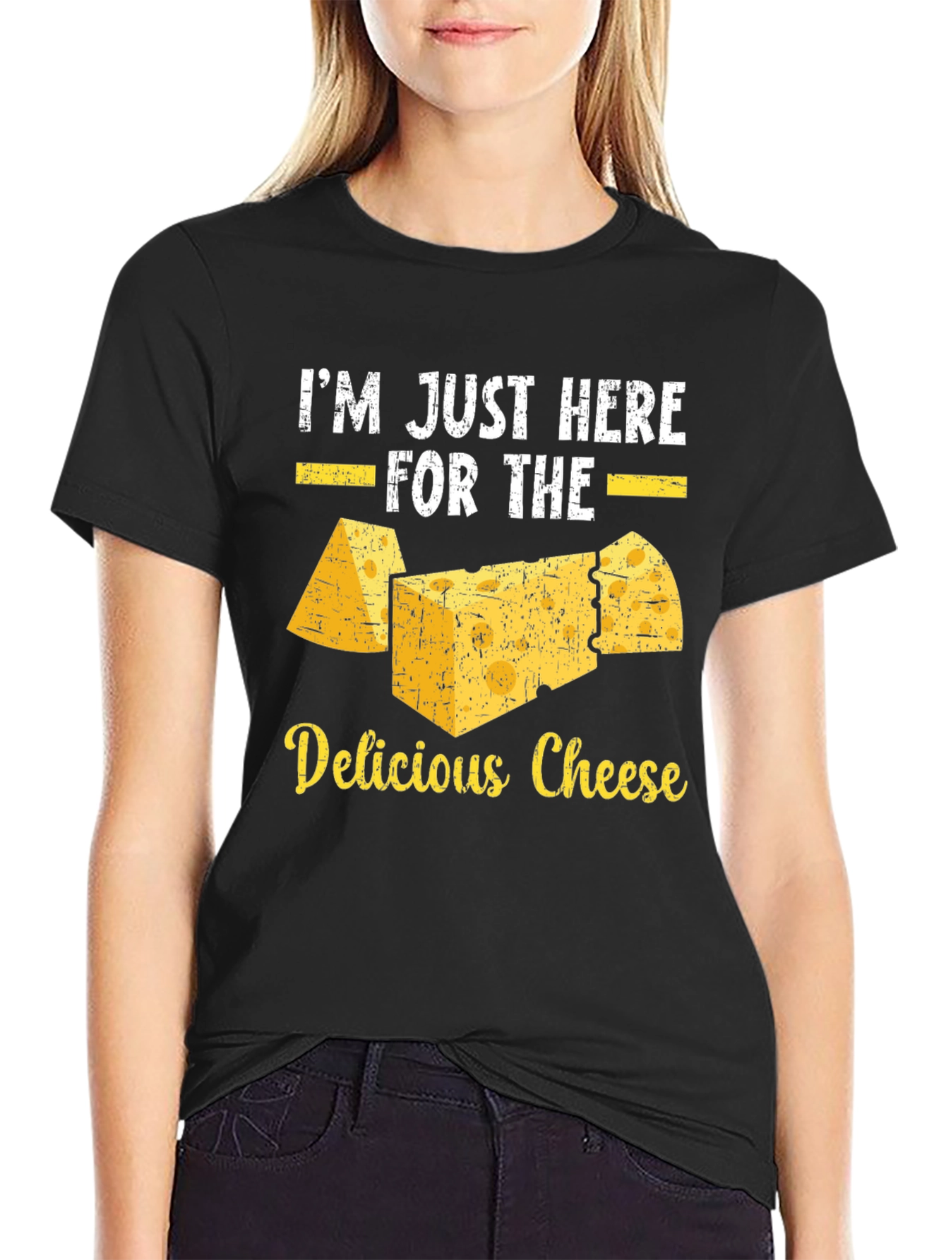 Delicious Cheese T-Shirt Funny Foodie Tee