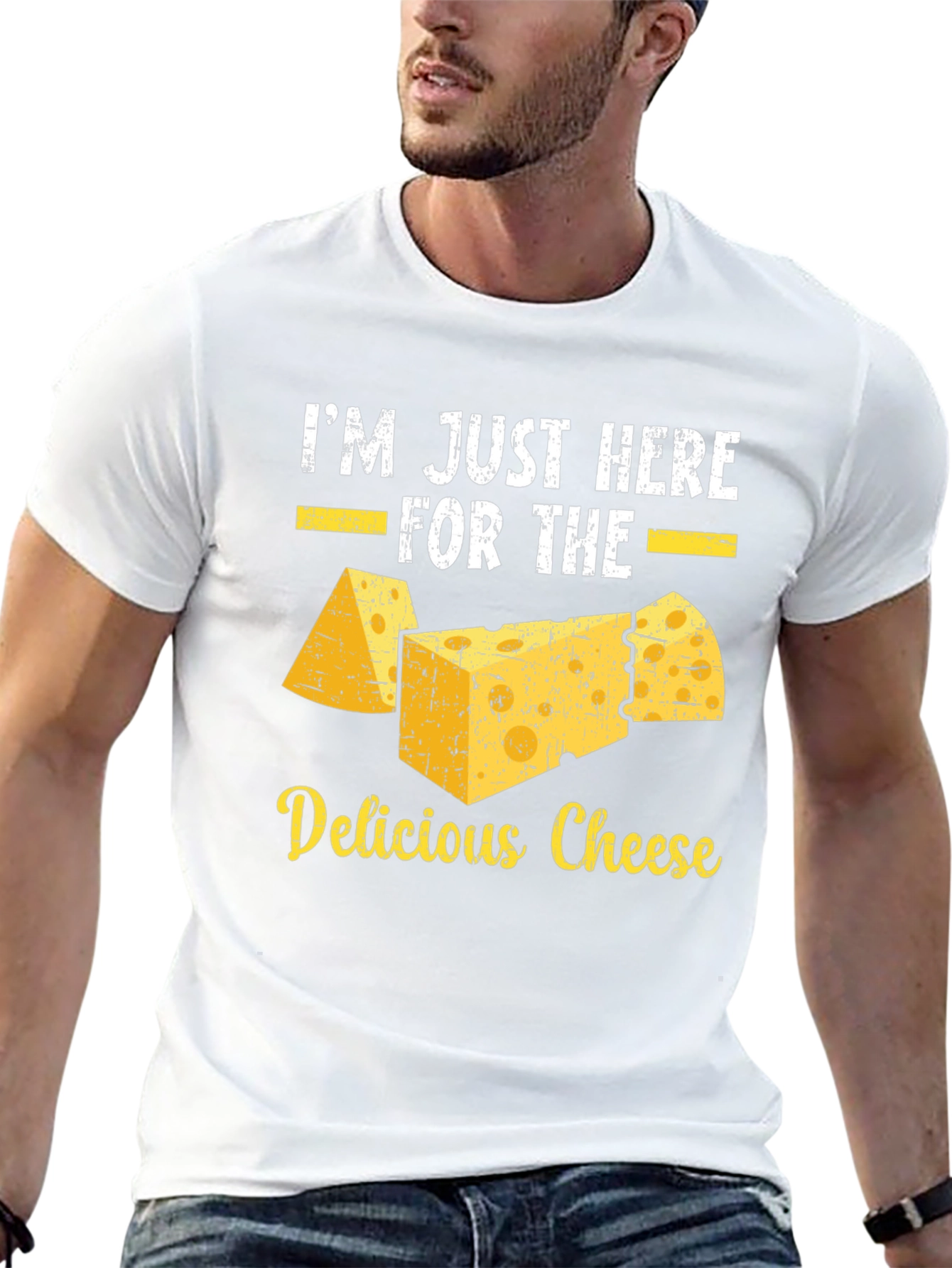 Delicious Cheese T-Shirt Funny Foodie Tee