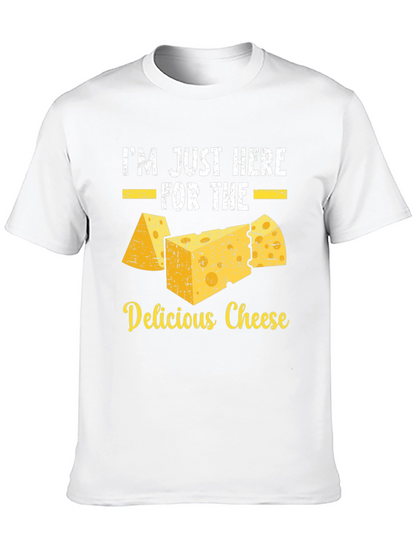 Delicious Cheese T-Shirt Funny Foodie Tee