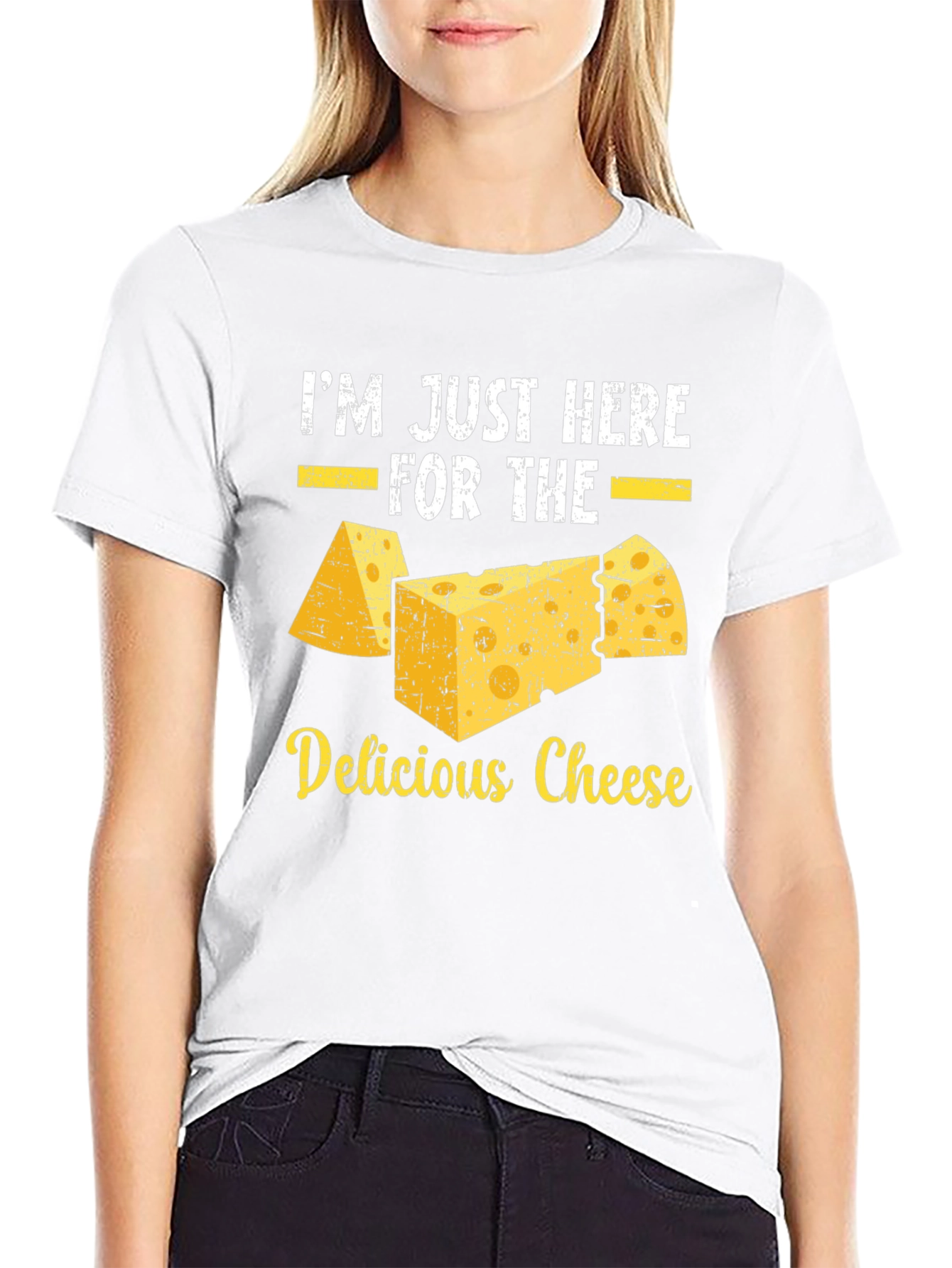 Delicious Cheese T-Shirt Funny Foodie Tee