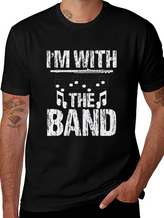 Im With The Band Black Graphic T-Shirt
