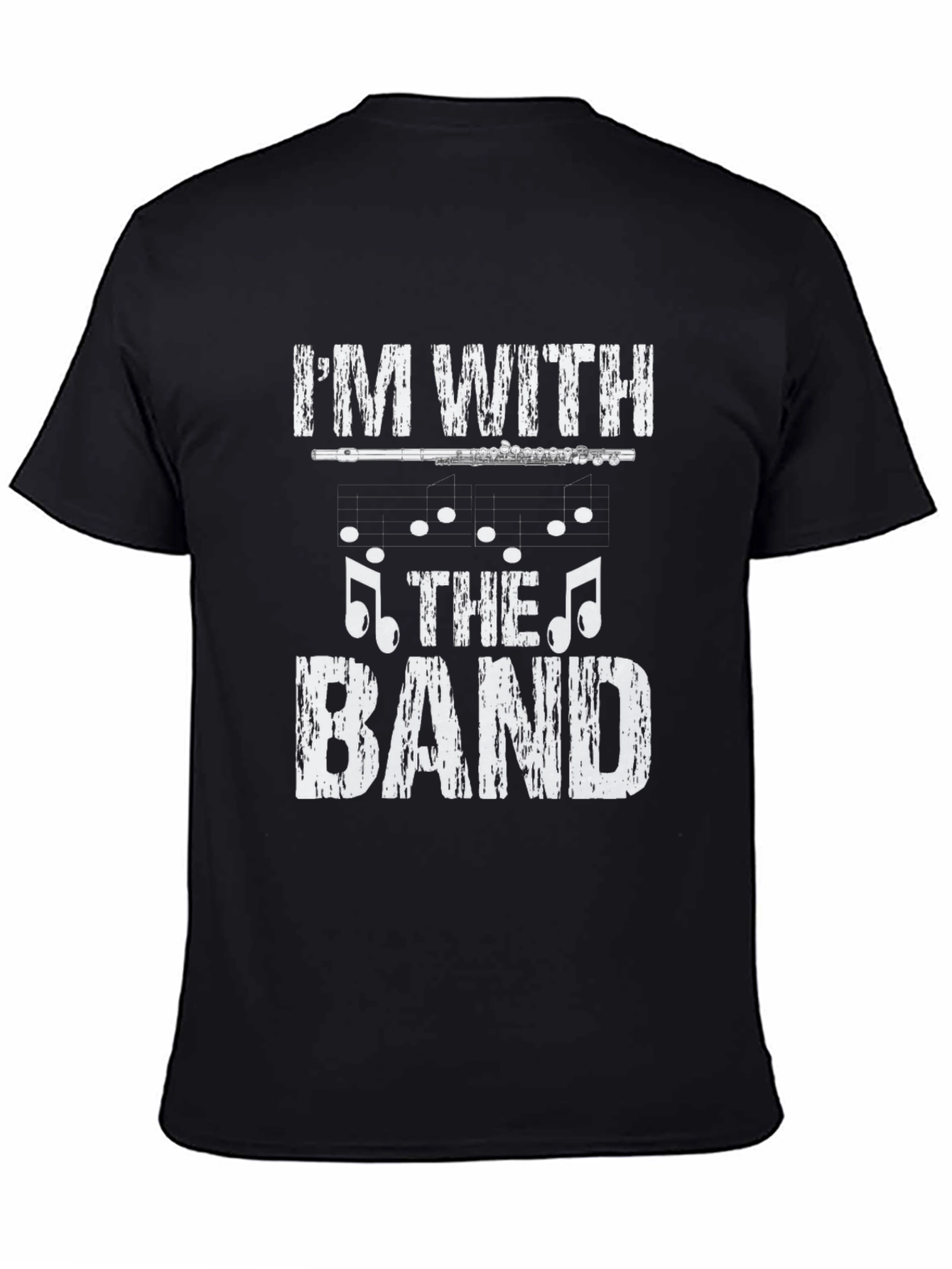 Im With The Band Black Graphic T-Shirt