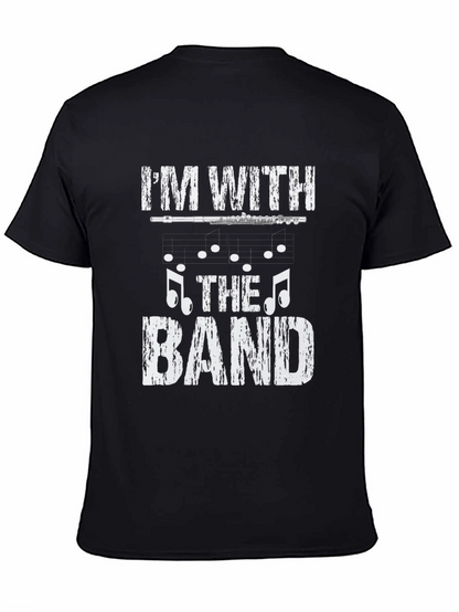 Im With The Band Black Graphic T-Shirt