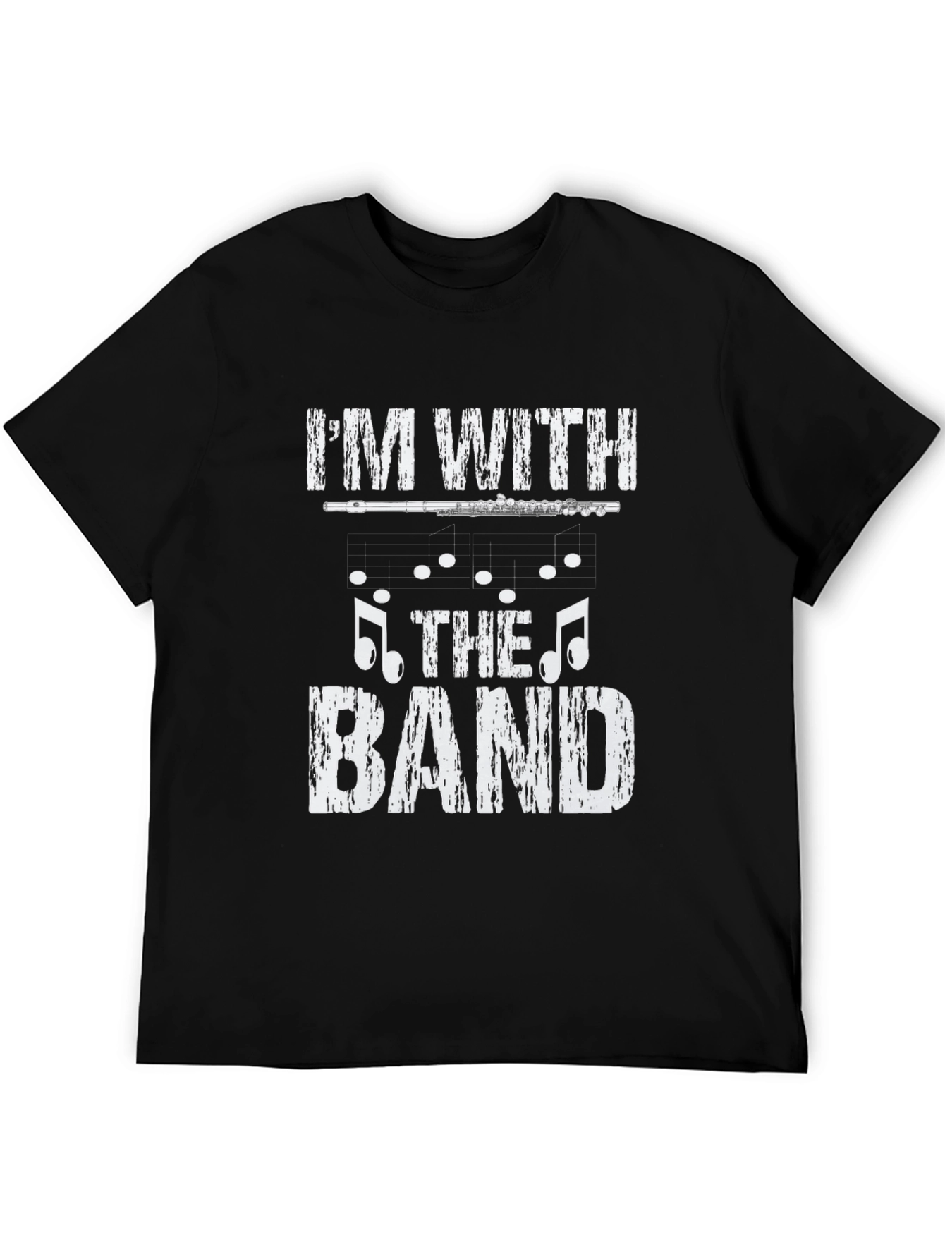 Im With The Band Black Graphic T-Shirt