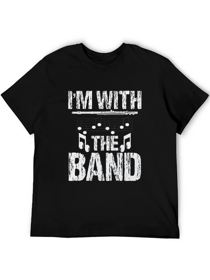 Im With The Band Black Graphic T-Shirt