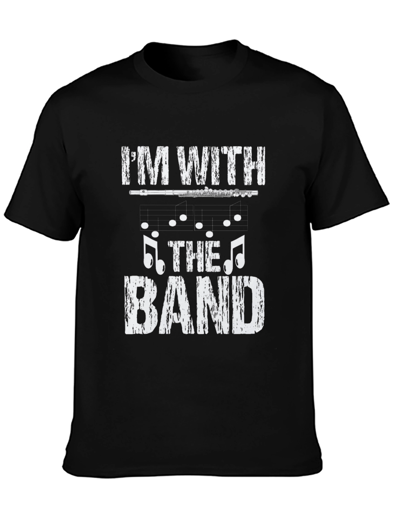 Im With The Band Black Graphic T-Shirt