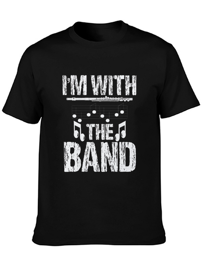Im With The Band Black Graphic T-Shirt