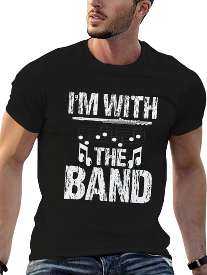Im With The Band Black Graphic T-Shirt