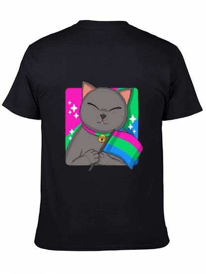 Pans Cat Pride T-Shirt - Unisex Softstyle Tee