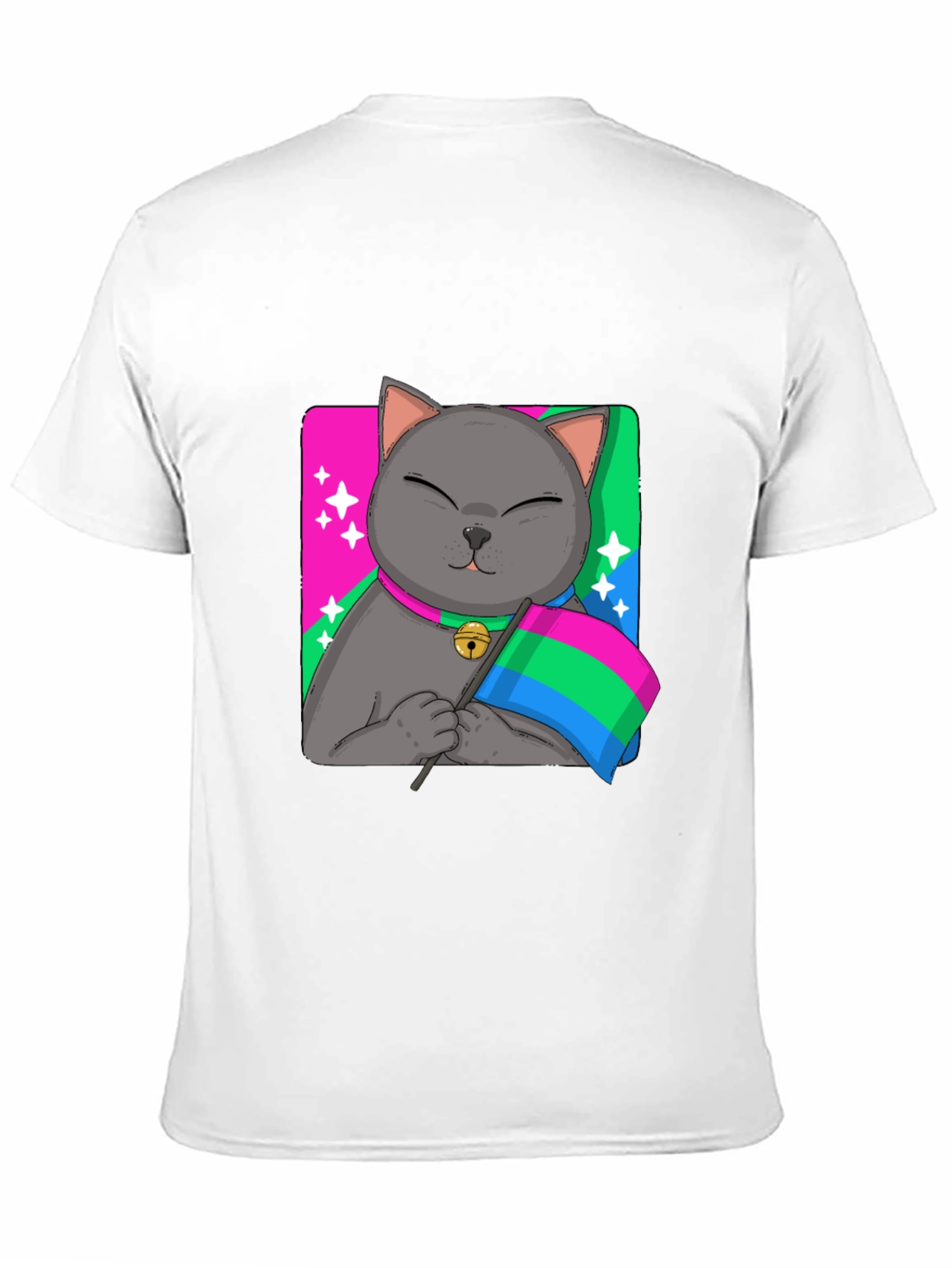 Pans Cat Pride T-Shirt - Unisex Softstyle Tee