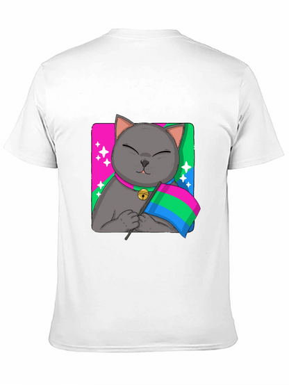 Pans Cat Pride T-Shirt - Unisex Softstyle Tee