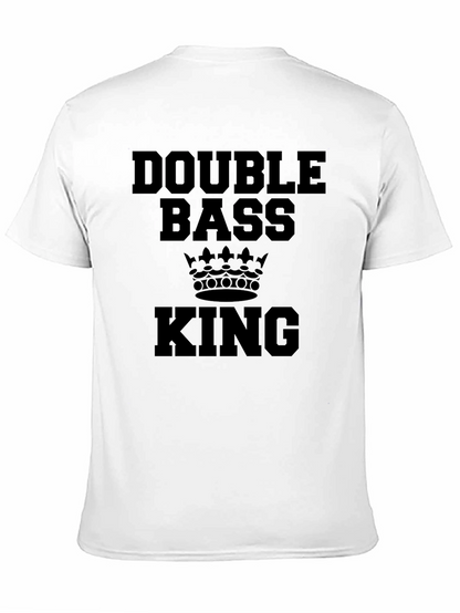 Double Bass King T-Shirt - Black Music Tee