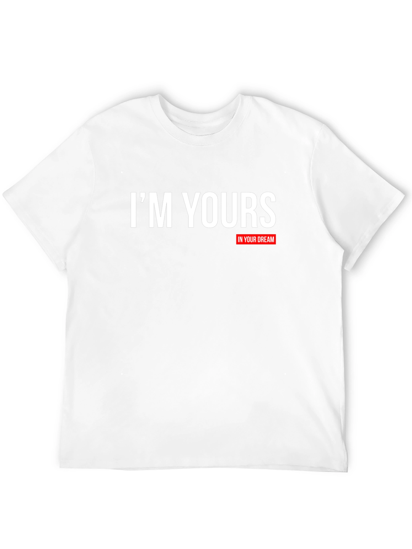 Im Yours T-Shirt - Black Short Sleeve