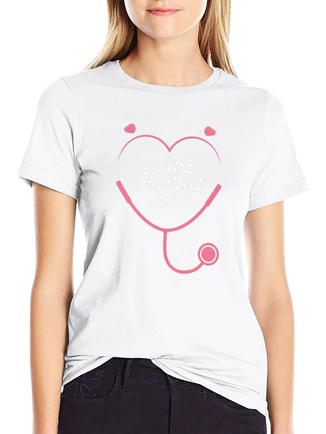 Extra Heartbeat Inside T-Shirt - Expecting Mom Gift