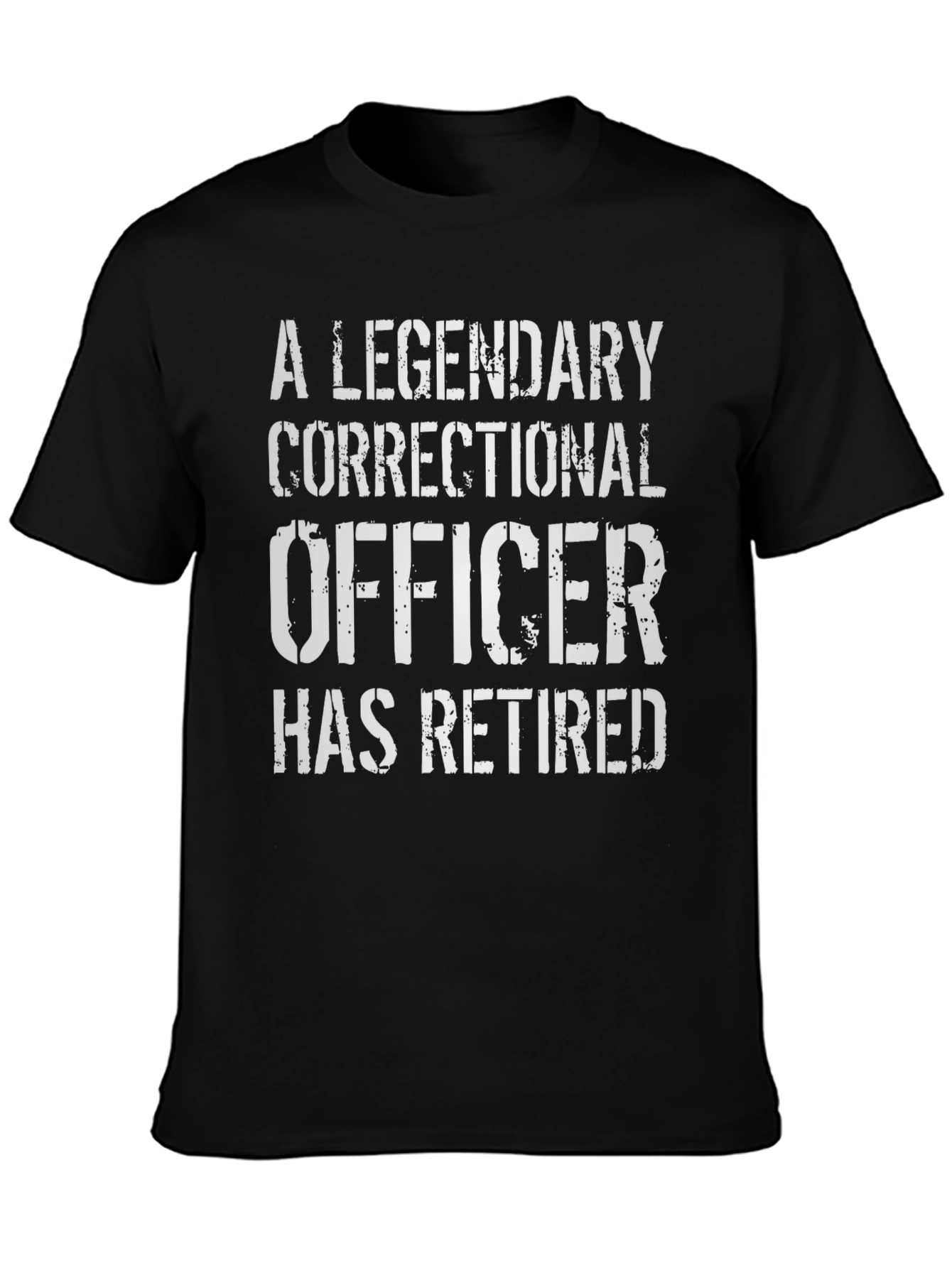 Legendary Correctional Officer Retirement T-Shirt