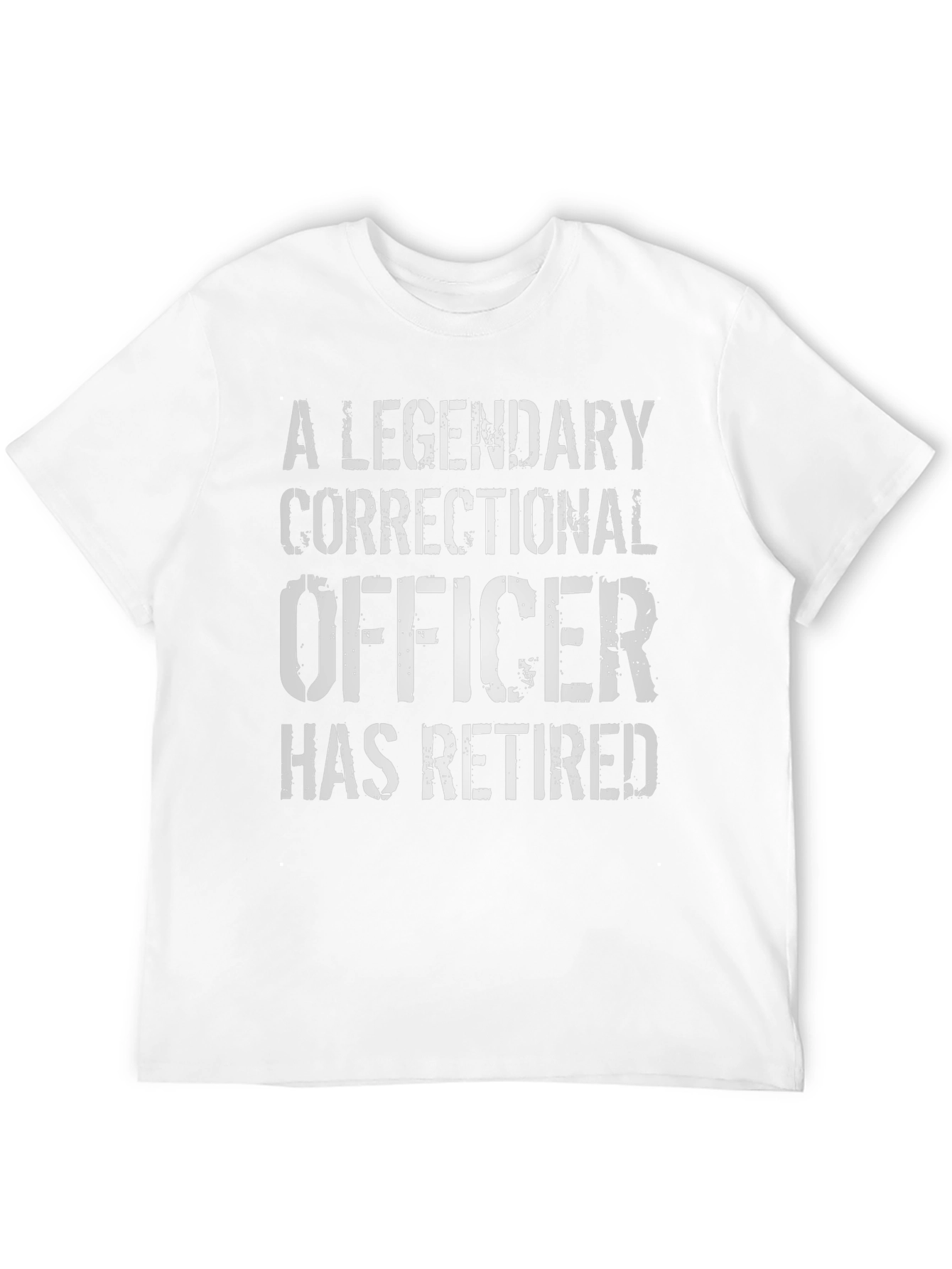 Legendary Correctional Officer Retirement T-Shirt