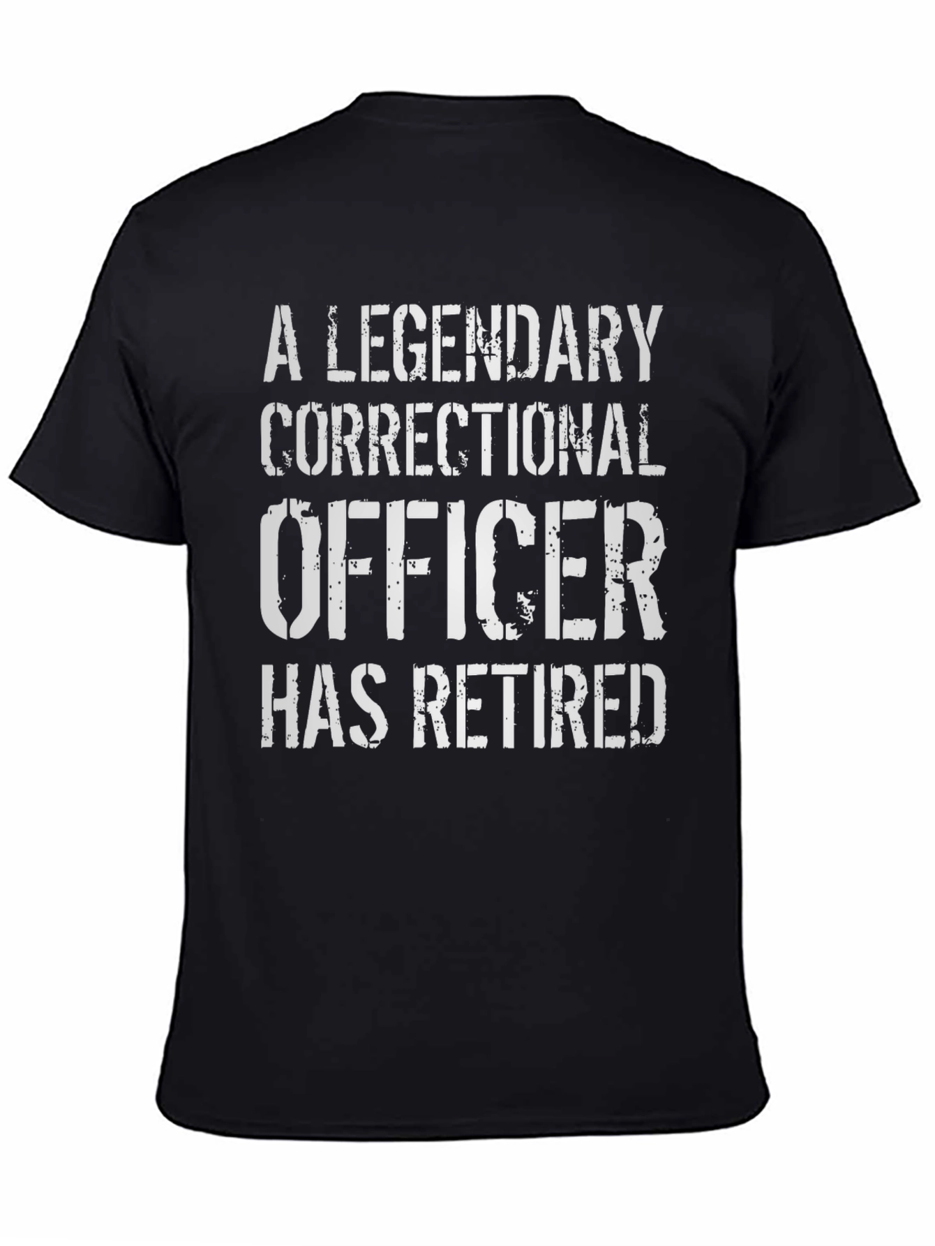 Legendary Correctional Officer Retirement T-Shirt