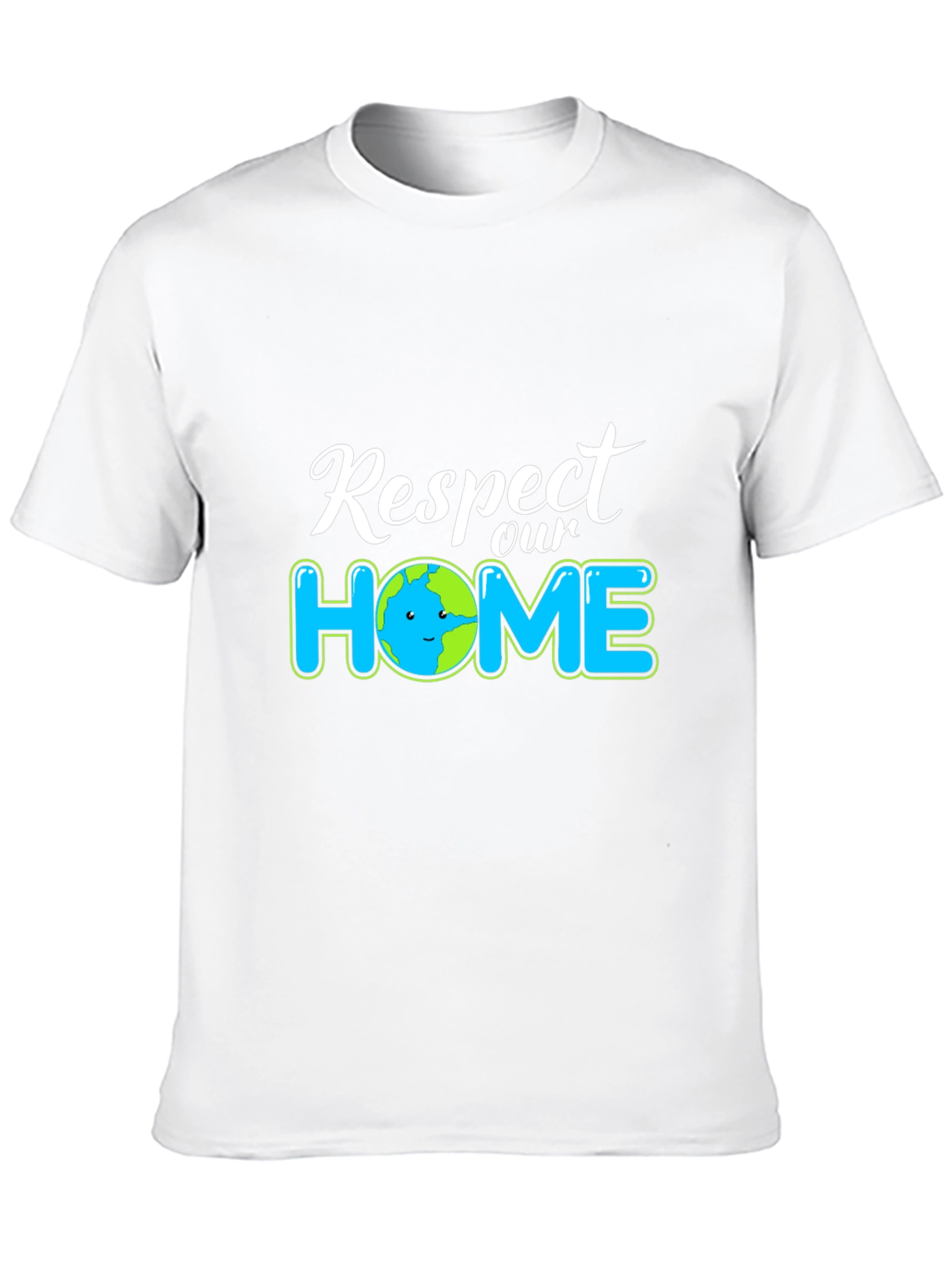 Respect Our Home Earth Graphic Tee
