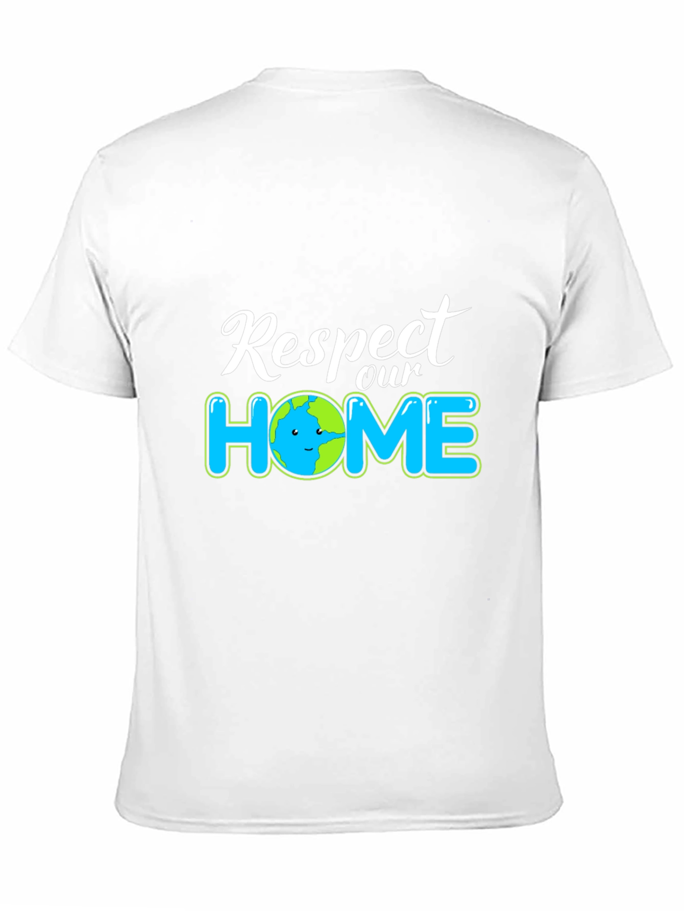 Respect Our Home Earth Graphic Tee
