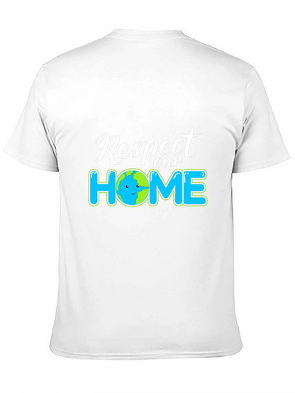 Respect Our Home Earth Graphic Tee
