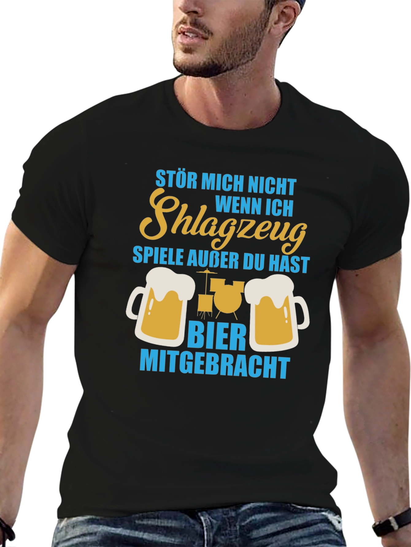 Drummer Beer T-Shirt - Dont Bother Me!