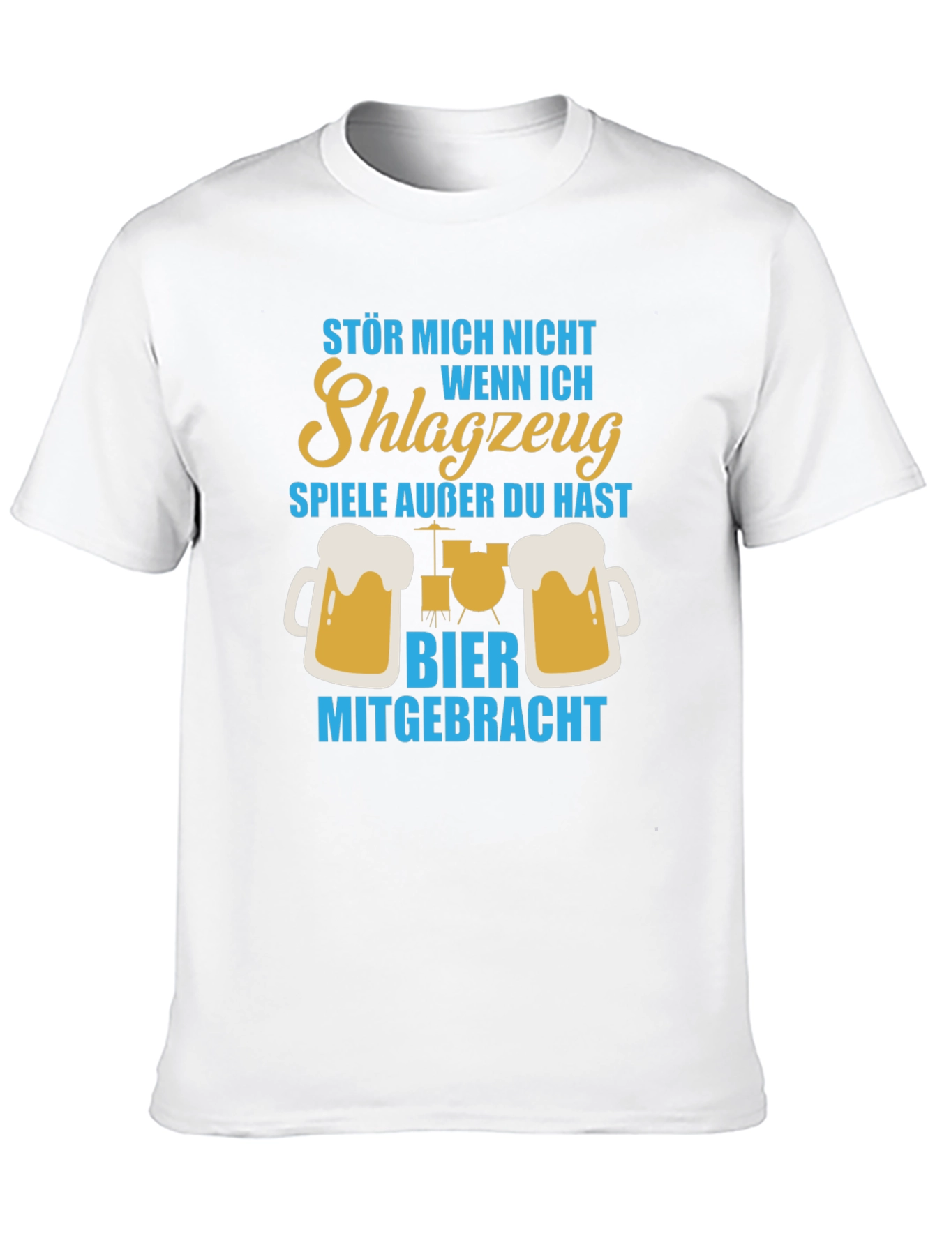 Drummer Beer T-Shirt - Dont Bother Me!