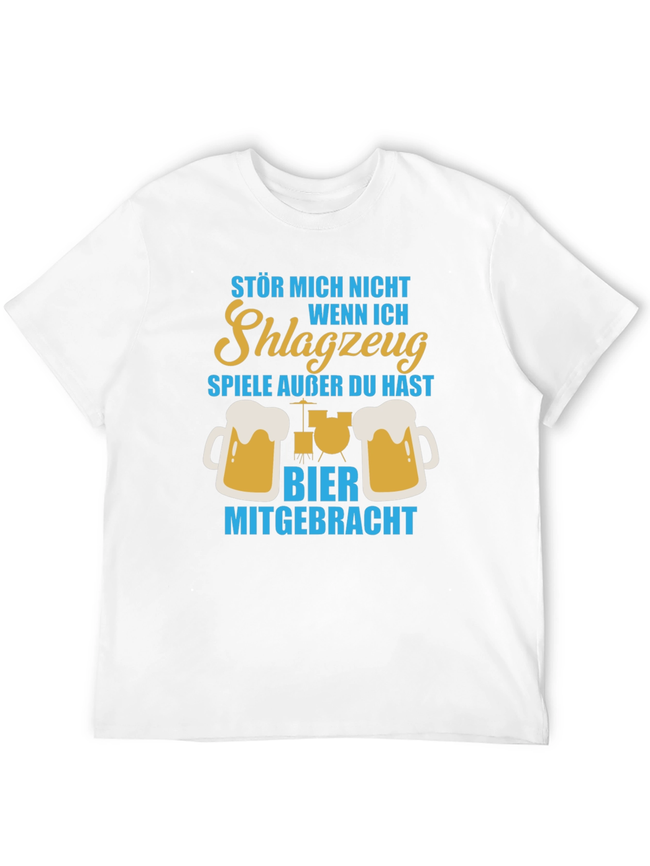 Drummer Beer T-Shirt - Dont Bother Me!