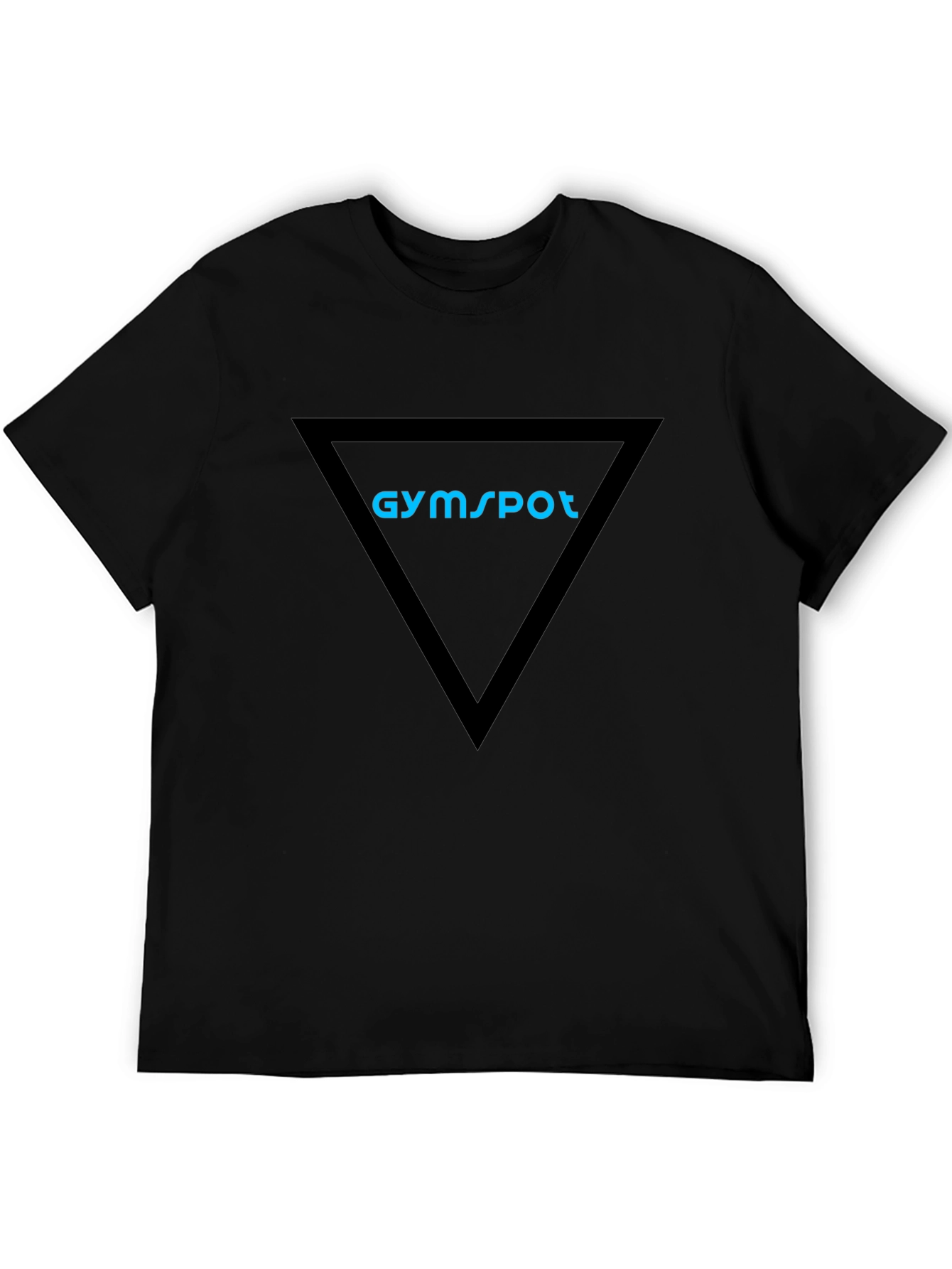 Gymspot Triangle Logo Black T-Shirt