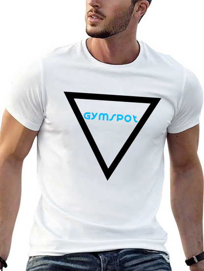 Gymspot Triangle Logo Black T-Shirt