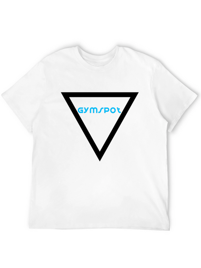 Gymspot Triangle Logo Black T-Shirt
