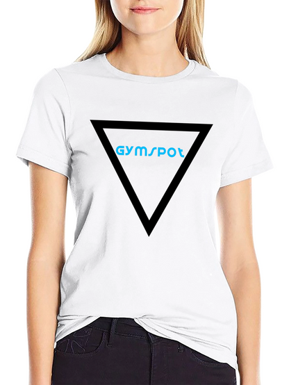 Gymspot Triangle Logo Black T-Shirt