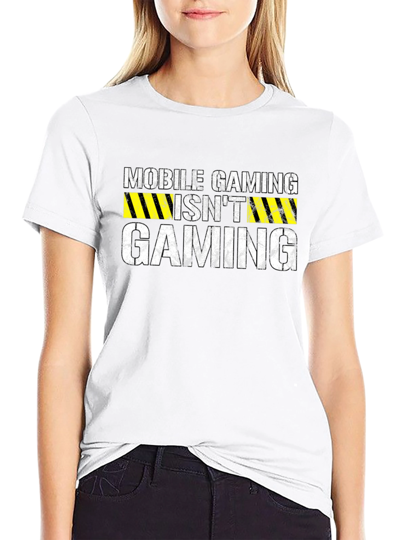 Mobile Gaming Isnt Gaming T-Shirt - Gamer Tee