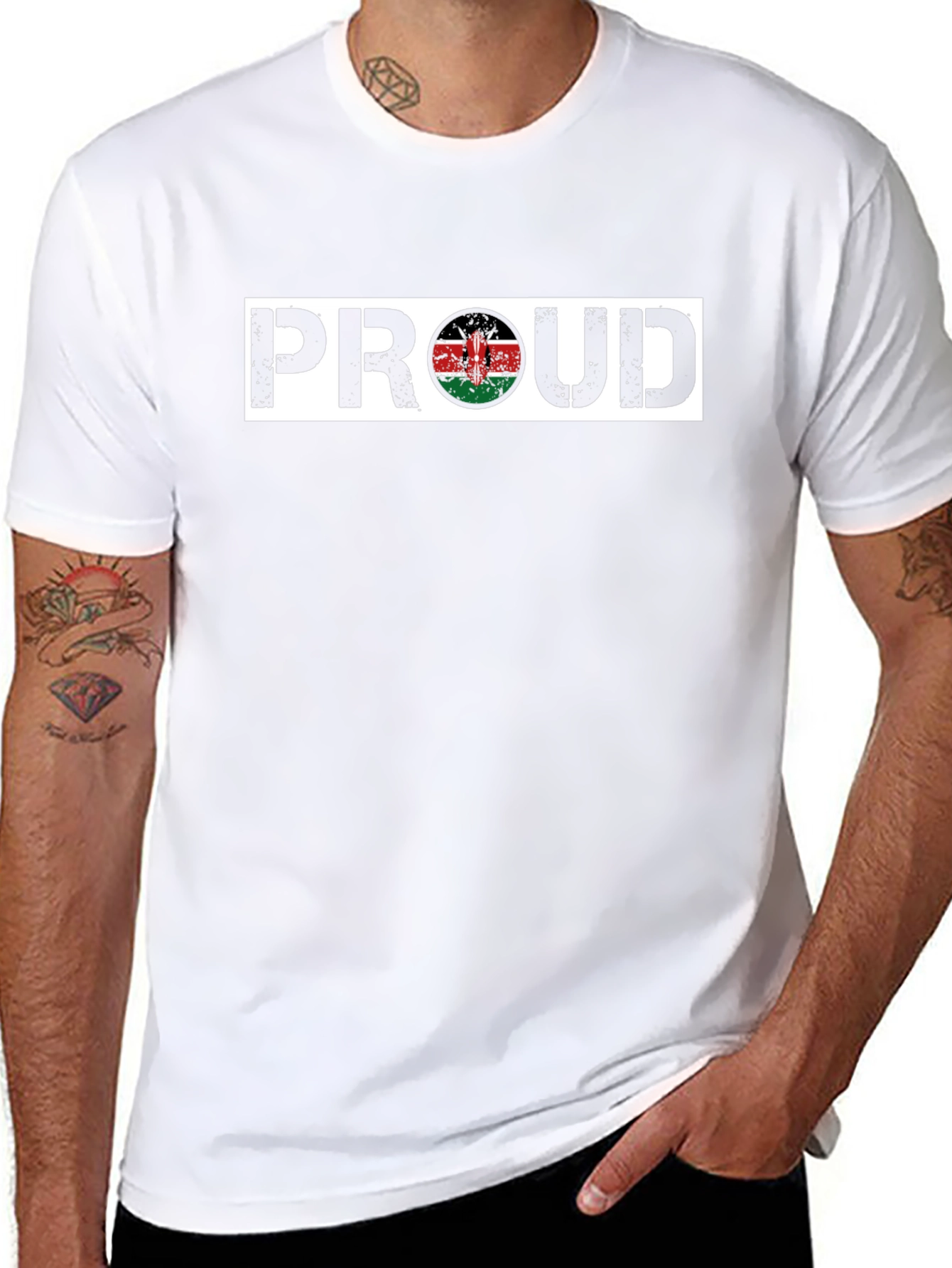 Proud Kenyan Flag T-Shirt