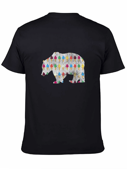 Ice Cream Bear Graphic Tee - Cool Summer Style