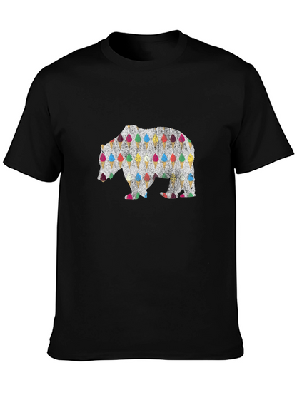 Ice Cream Bear Graphic Tee - Cool Summer Style