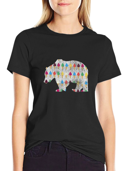 Ice Cream Bear Graphic Tee - Cool Summer Style