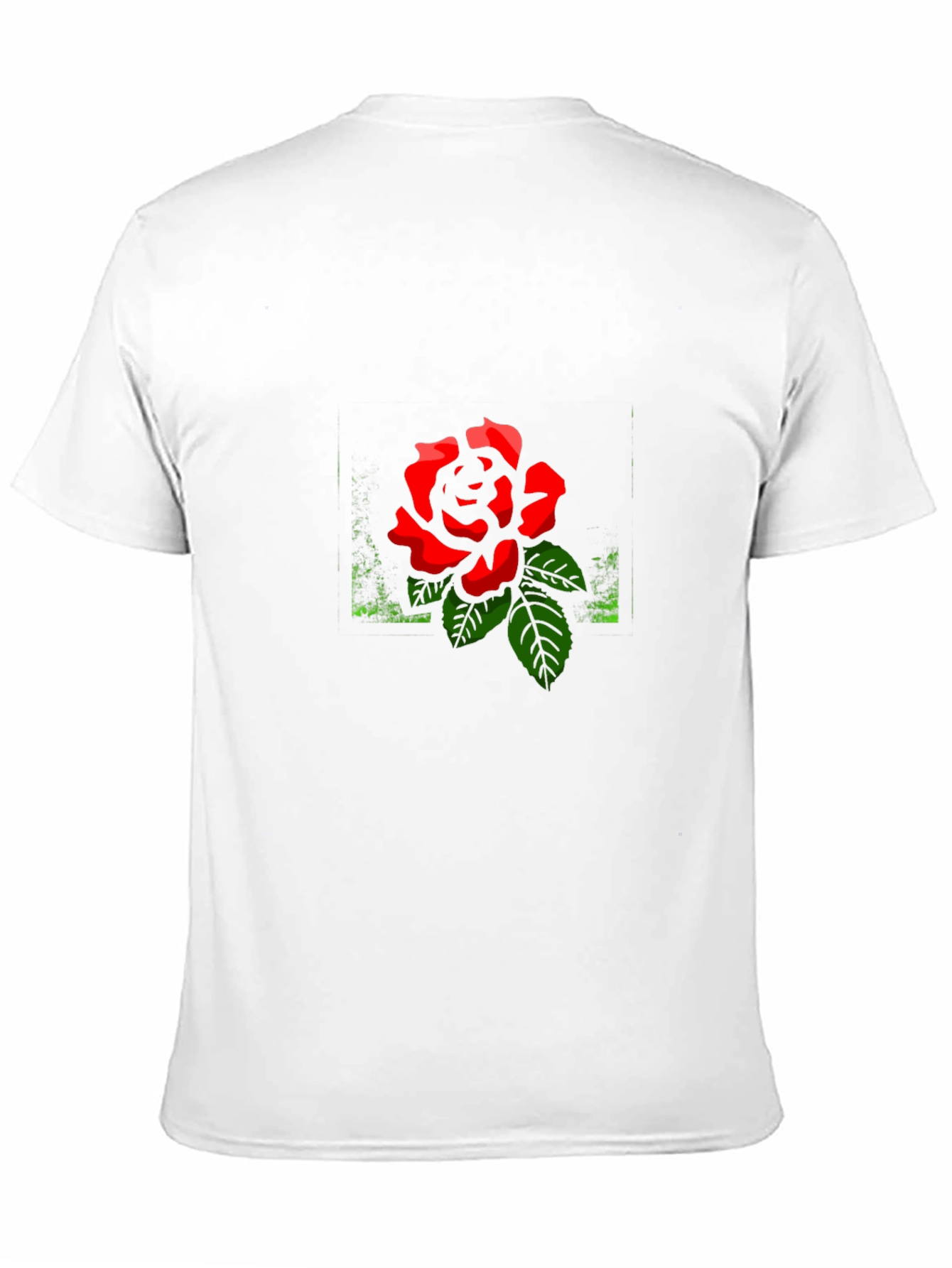Black Rose Graphic Tee - Stylish Mens Casual Shirt