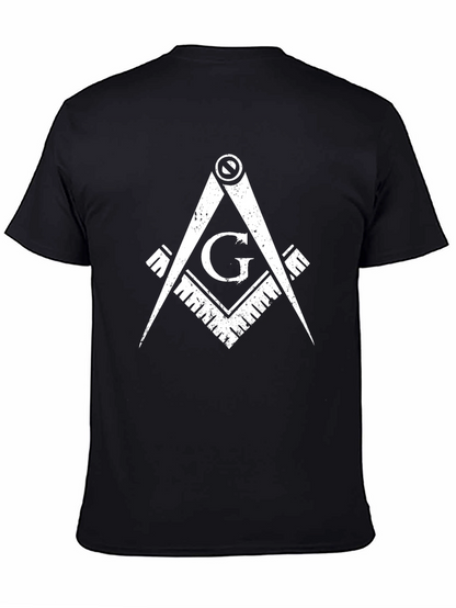 Masonic Square & Compasses Graphic T-Shirt