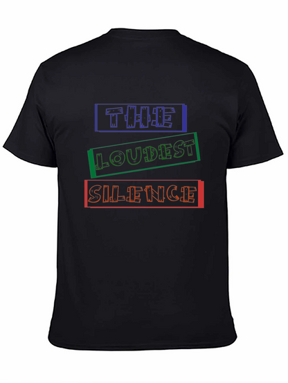 The Loudest Silence Graphic Print T-Shirt
