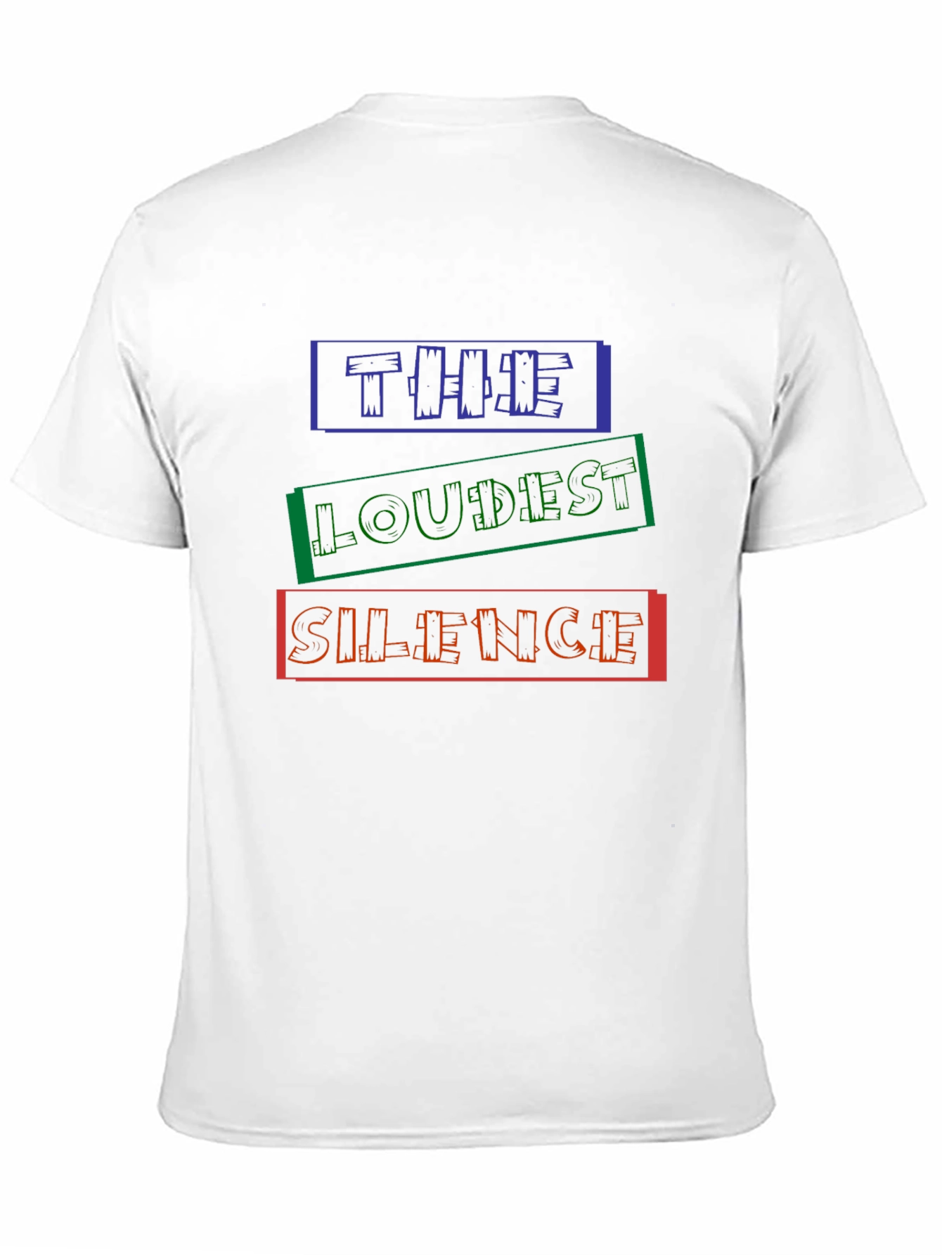The Loudest Silence Graphic Print T-Shirt