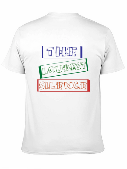 The Loudest Silence Graphic Print T-Shirt