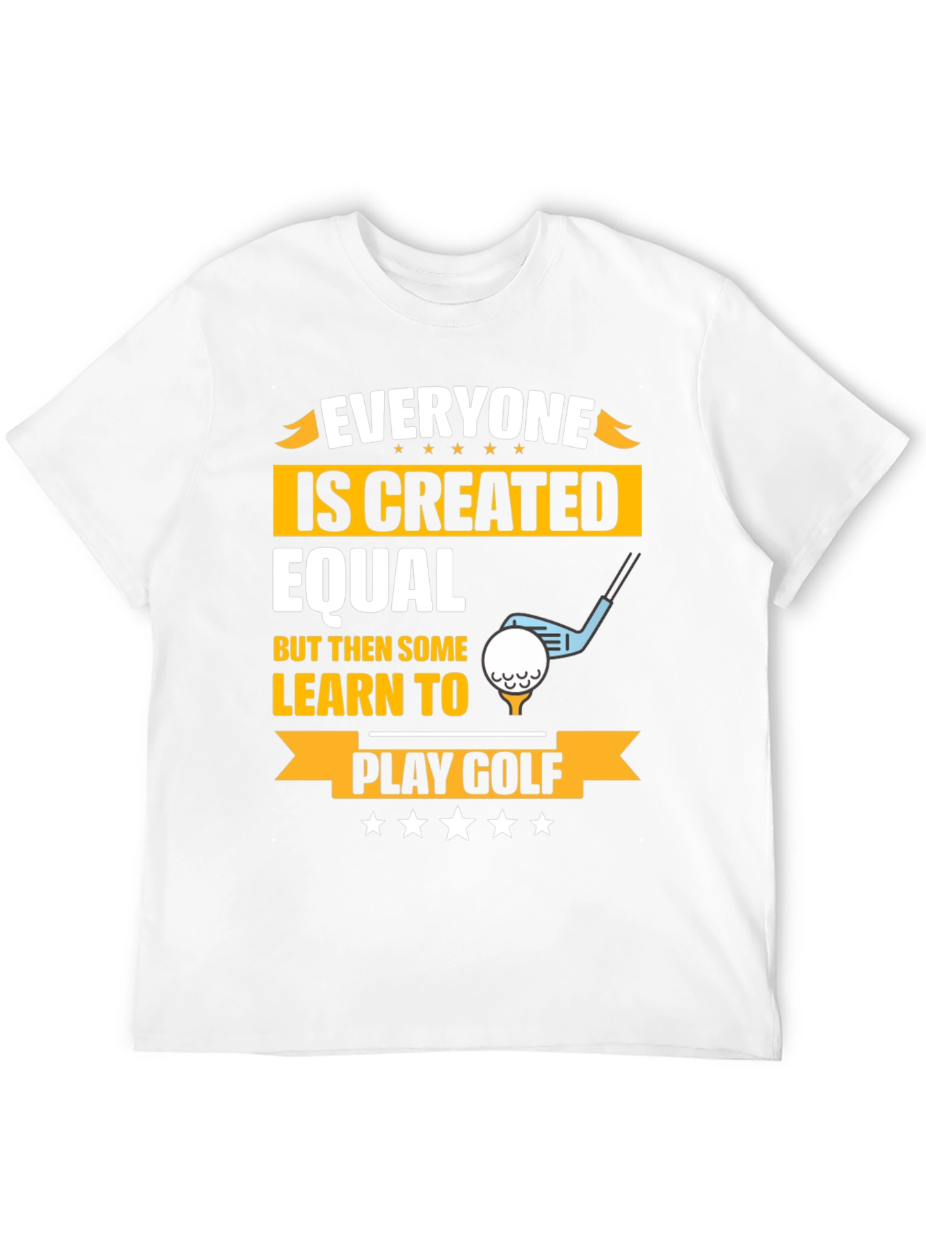 Golf Lovers Created Equal Graphic T-Shirt