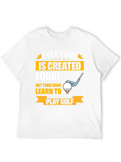 Golf Lovers Created Equal Graphic T-Shirt