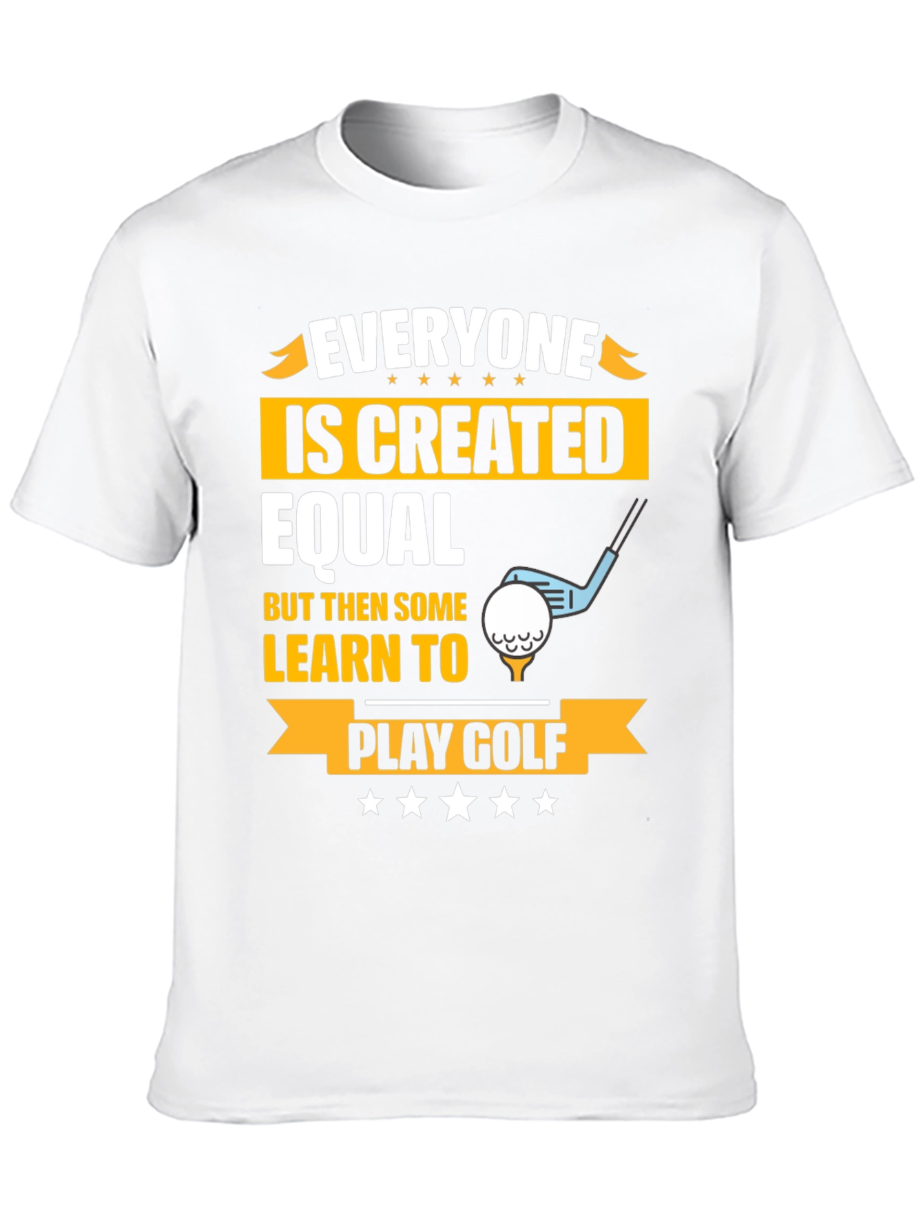 Golf Lovers Created Equal Graphic T-Shirt