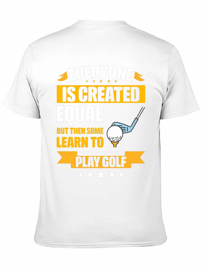 Golf Lovers Created Equal Graphic T-Shirt